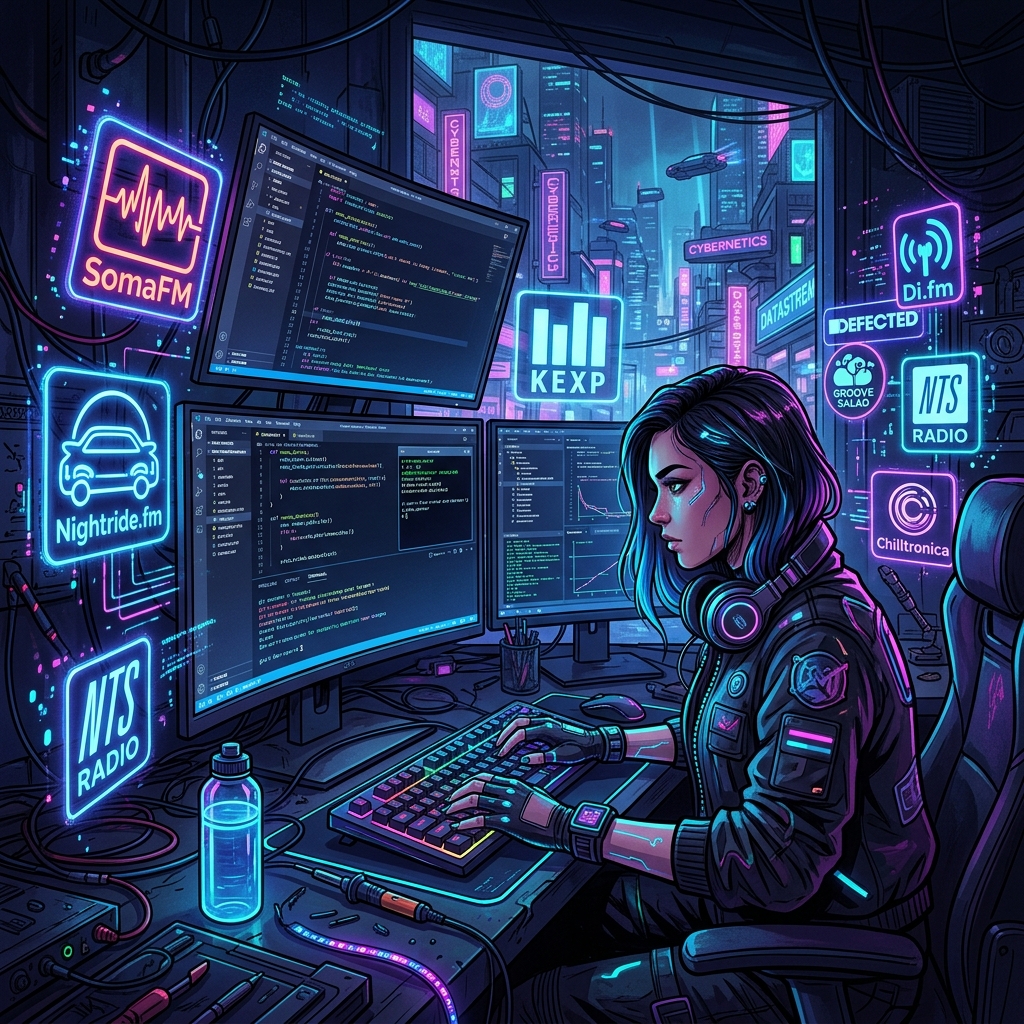 7 Radio Stations for Software Engineers
