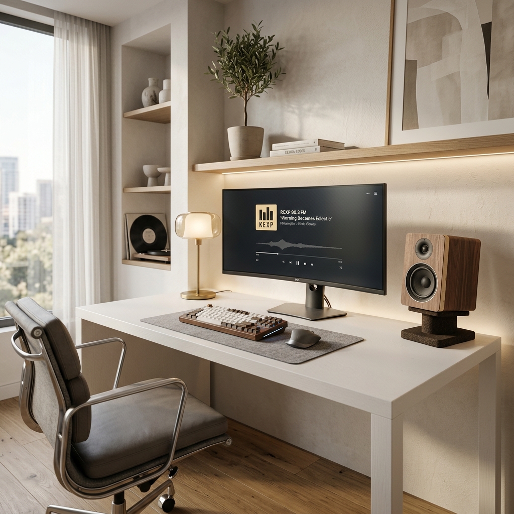 The Ultimate Home Office Vibe: Minimalist Audio Tools
