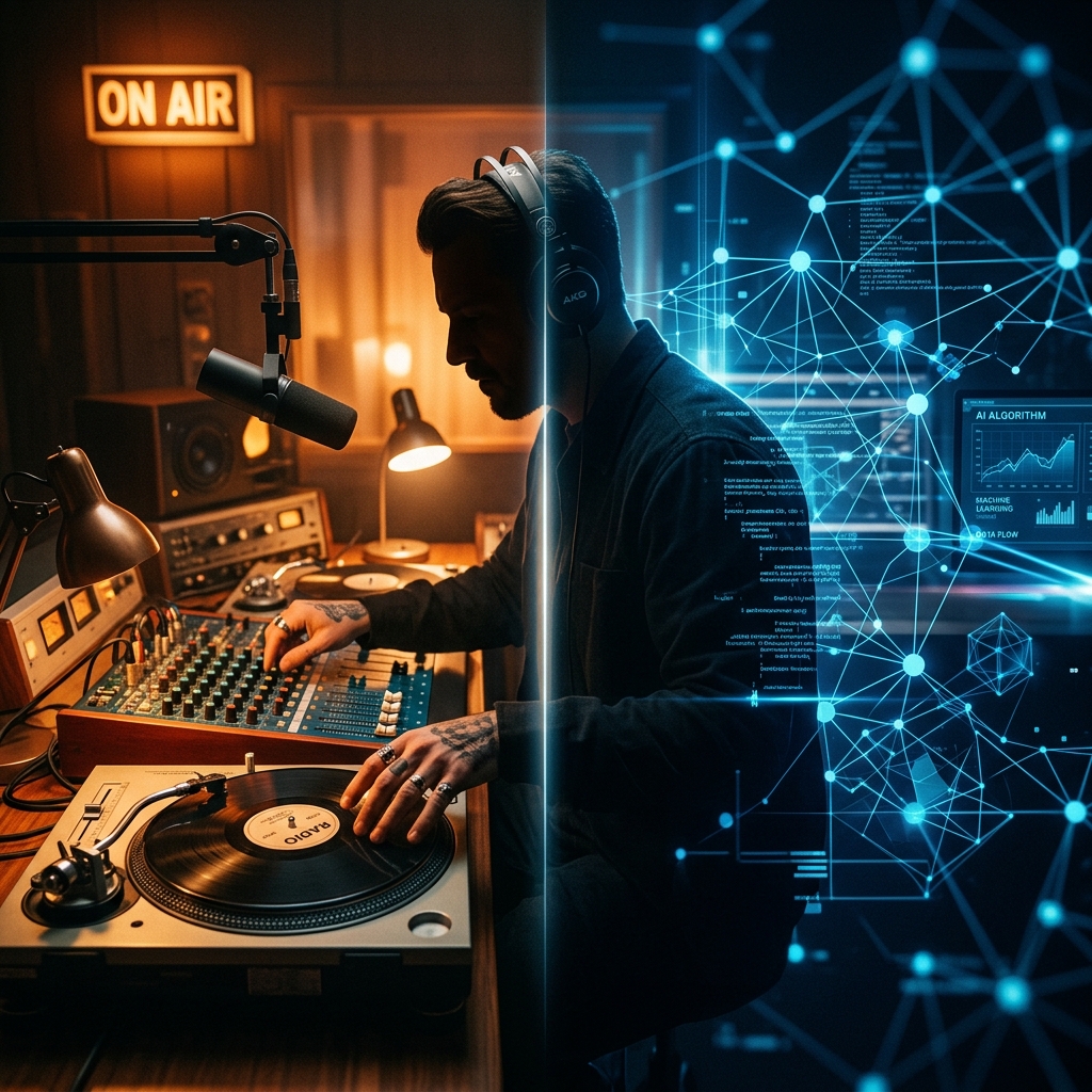 Human-Curated Radio vs Spotify AI
