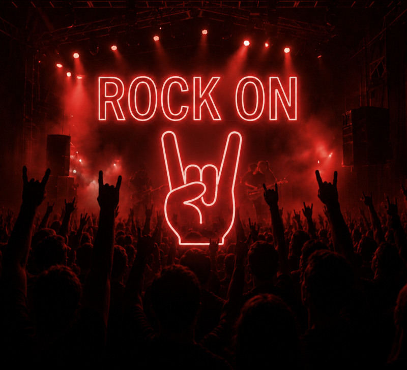 Hard Rock Party mood playlist artwork